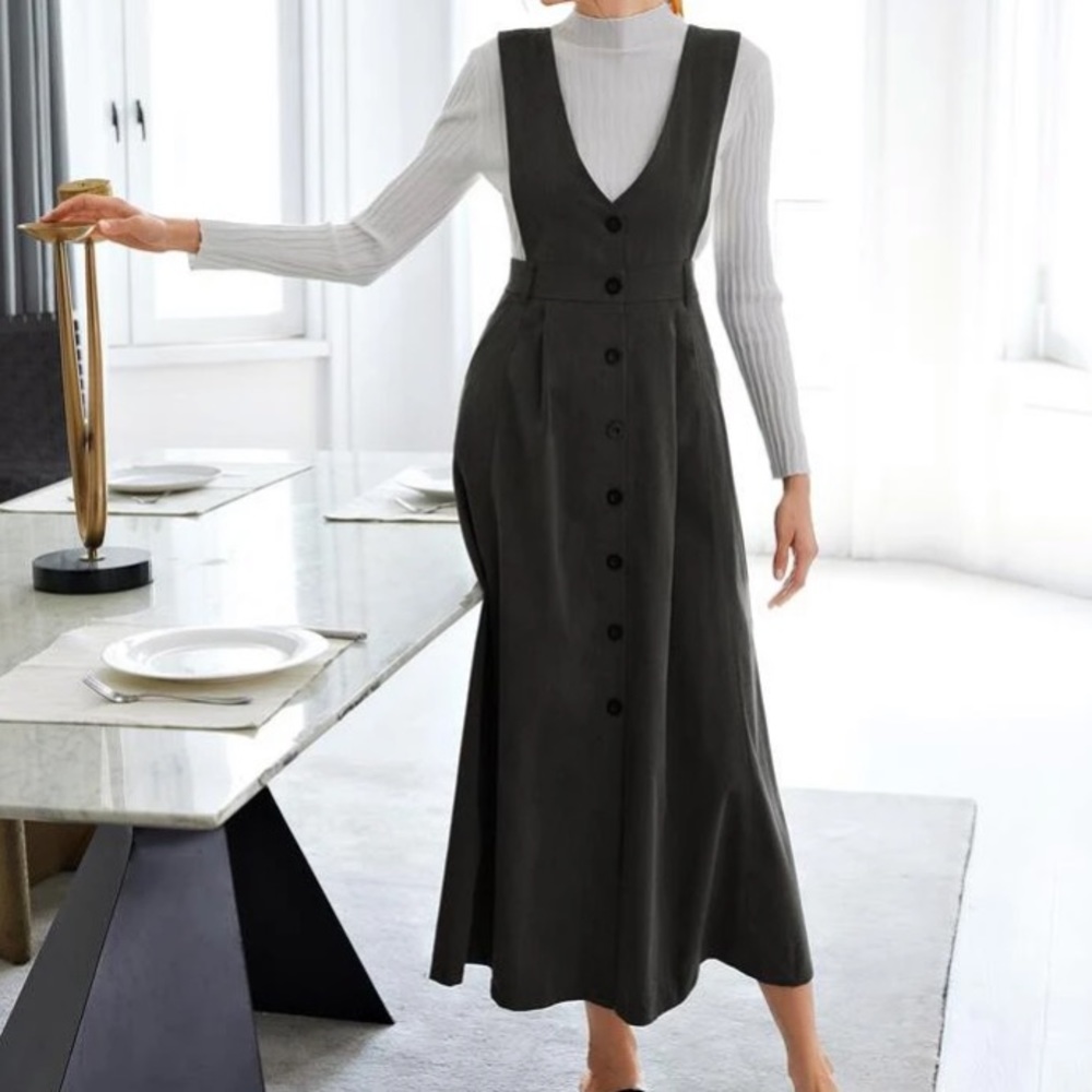 SHEIN overall dress